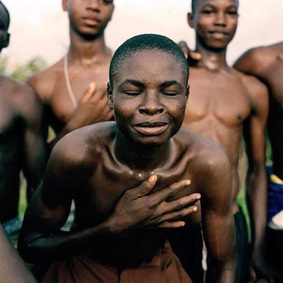 Completely Naked African Tribe