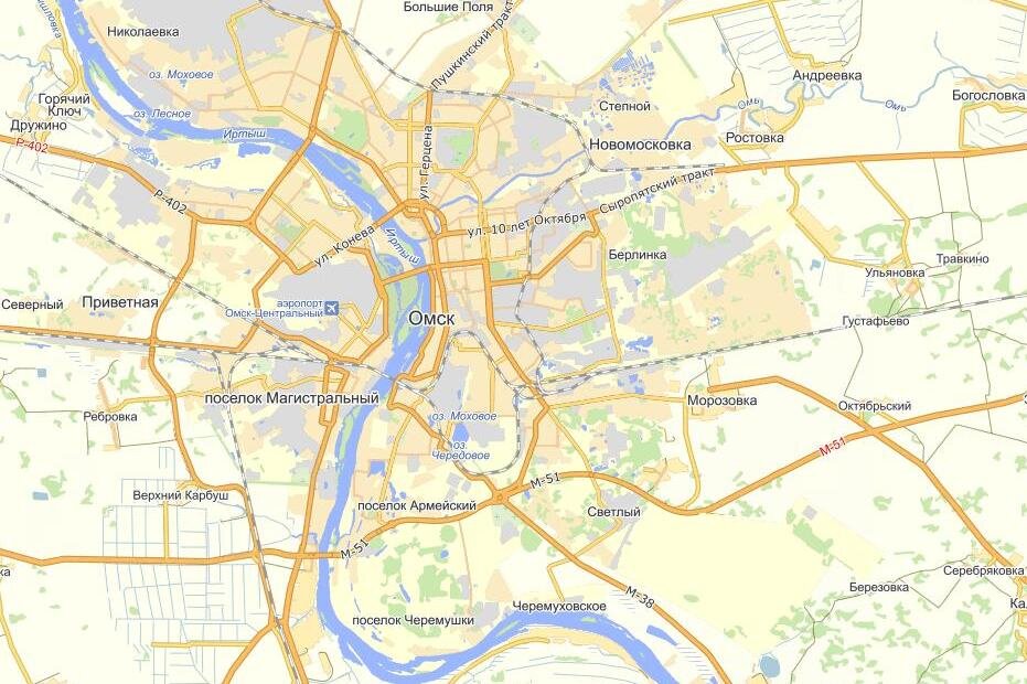 Г омск на карте. Г. Омск карта Омска. Карта города Омска. Карта Омска по районам города.