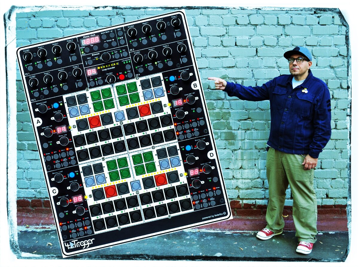 Мечта безумца - 4midiloop 4TrackTrigger DJ Controller