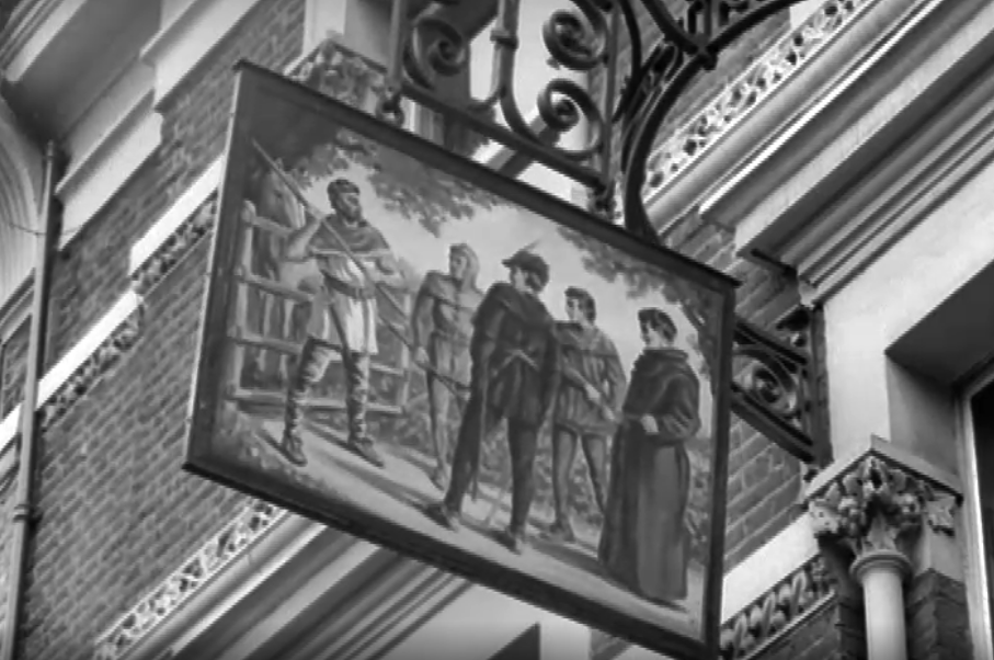 Кадр из архива Гостелерадиофонда