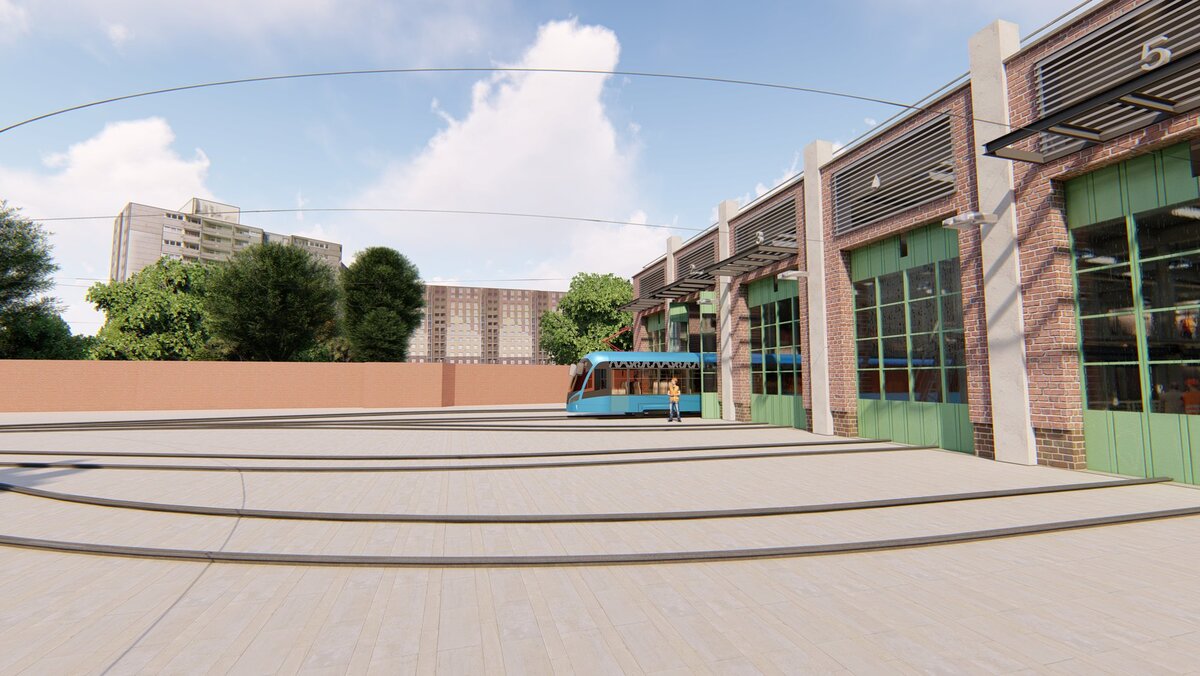 Рендер реконструированного депо, источник фото https://www.the-village.ru