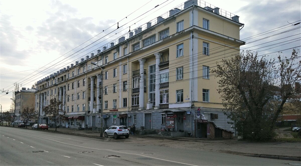 Дом с пионерами, вид со стороны пр. Текстильщиков