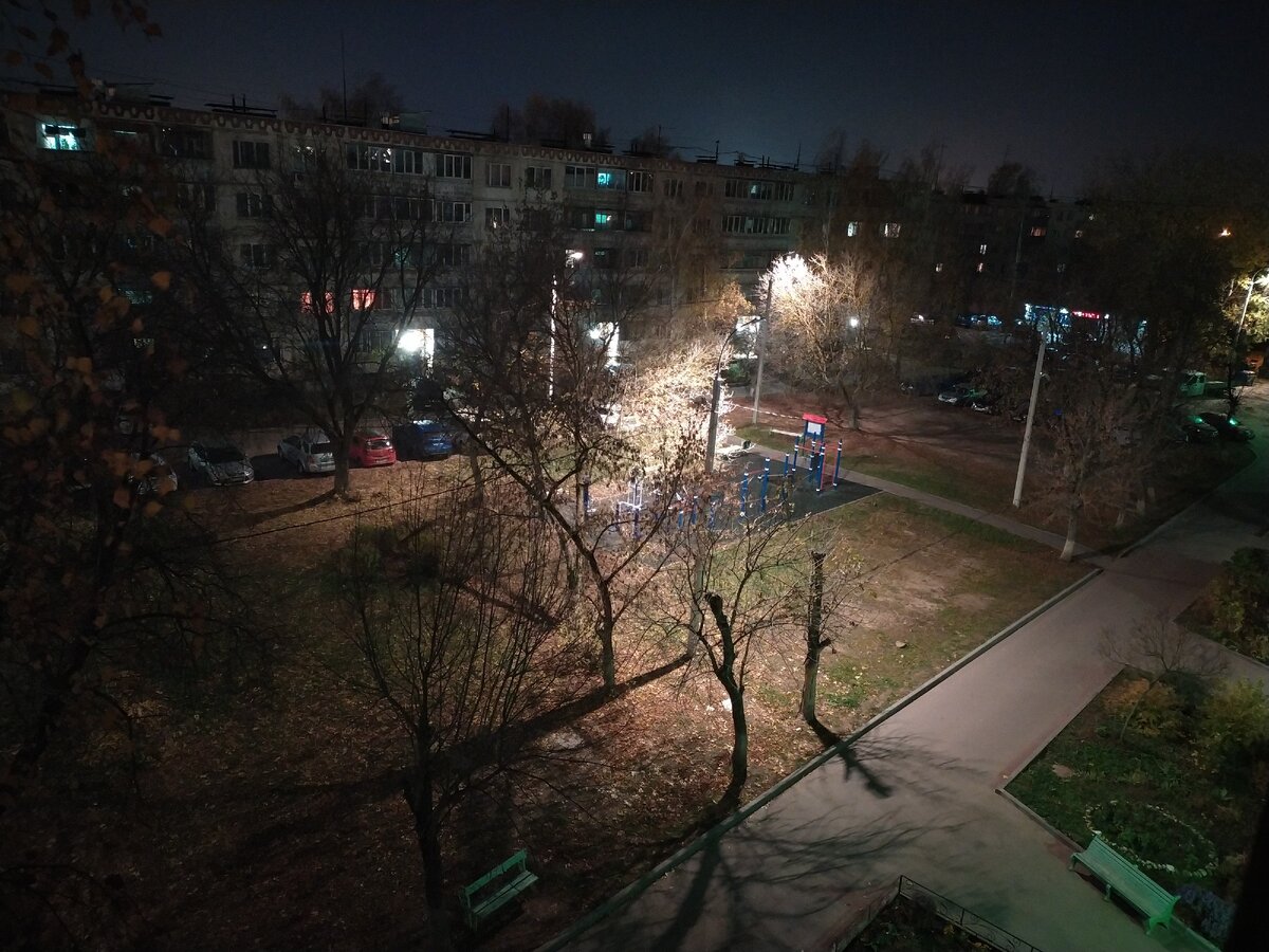 ISO 800, выдержка без изменений
