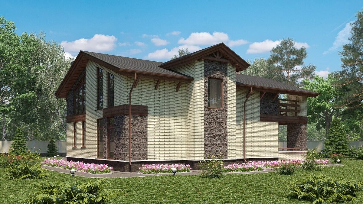 "Чехия-4" Проект дома - КР-155