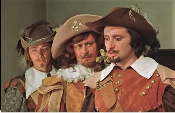 Кадр из телефильма "Д'Артаньян и три мушкетера" (1979)