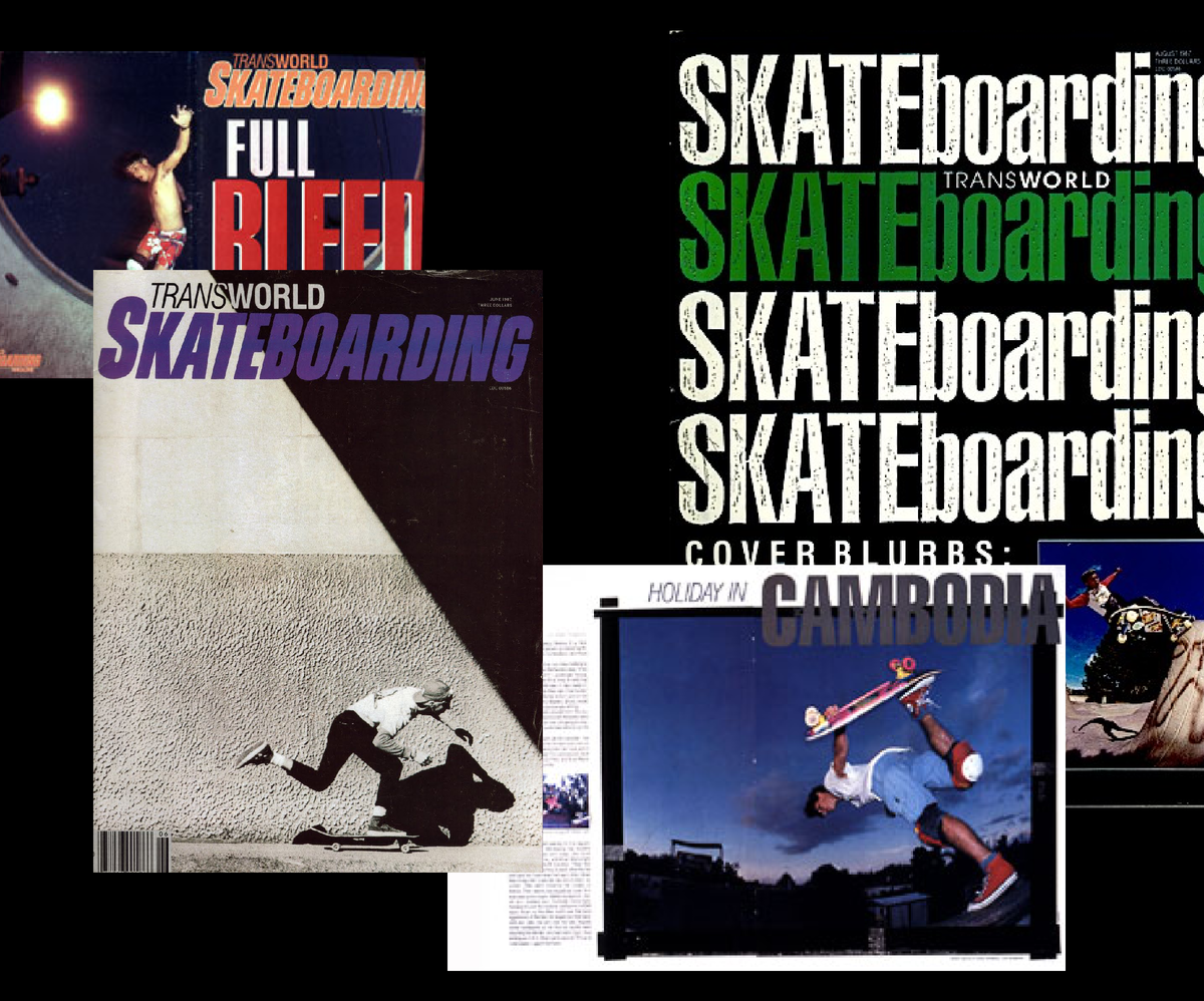 Обложки журнала Transworld Skateboarding