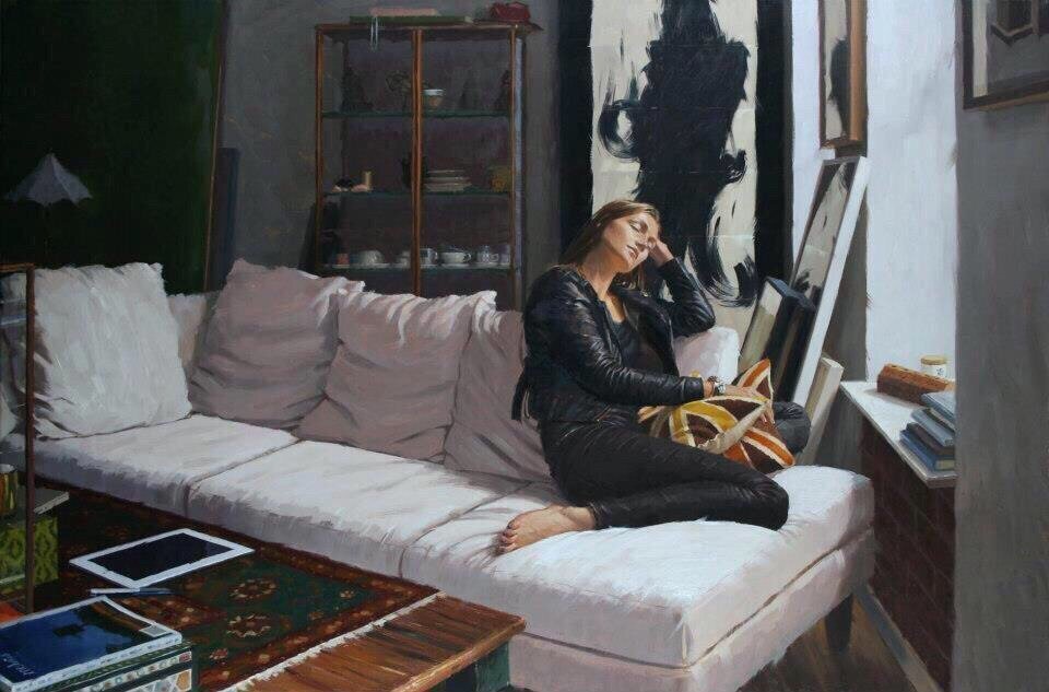 мечтает о принце на белом коне.