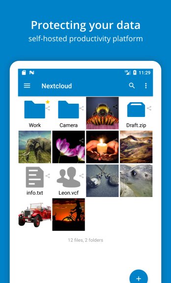 Приложение Android Nextcloud