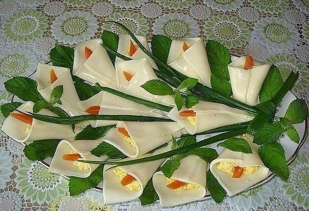 красивая и очень яркая закуска.