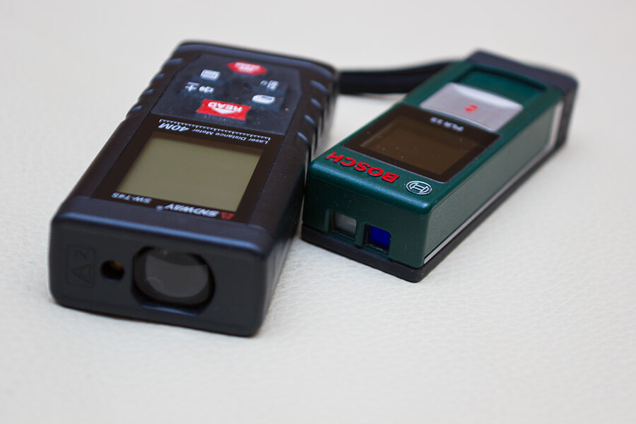 Лазерные дальномеры. (Источник: фото автора)