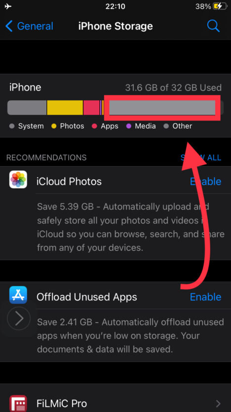 Другие в iPhone