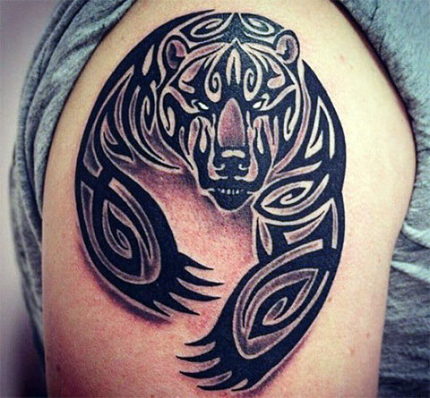 Значение татуировки лапа медведя