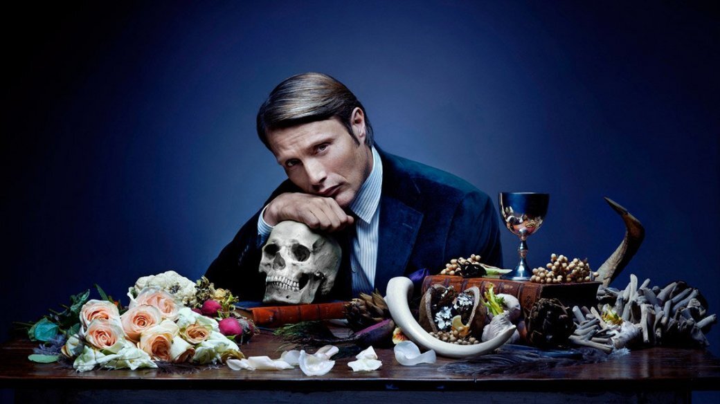 кадры из сериала и для сериала "Ганнибал"