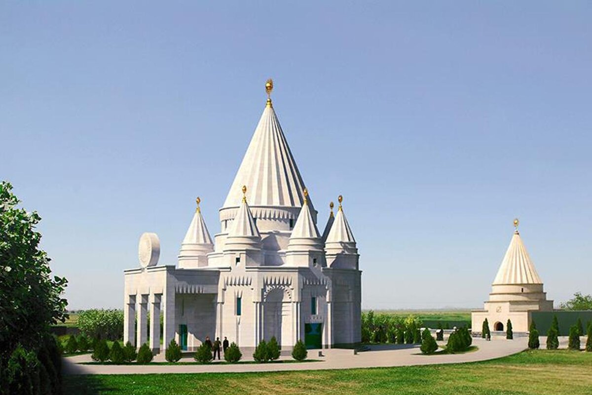 Храмы Семи ангелов святой земли и Слтан Эзид, с. Акналич