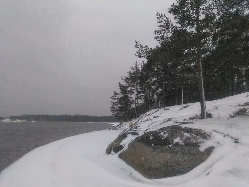 Зимняя Карелия в тот самый поход 
