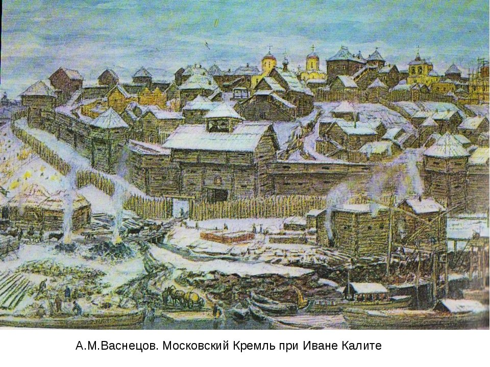 Москва при иване калите