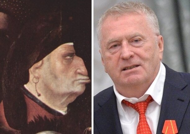 Персонаж картины Иеронима Босха и политик Владимир Жириновский