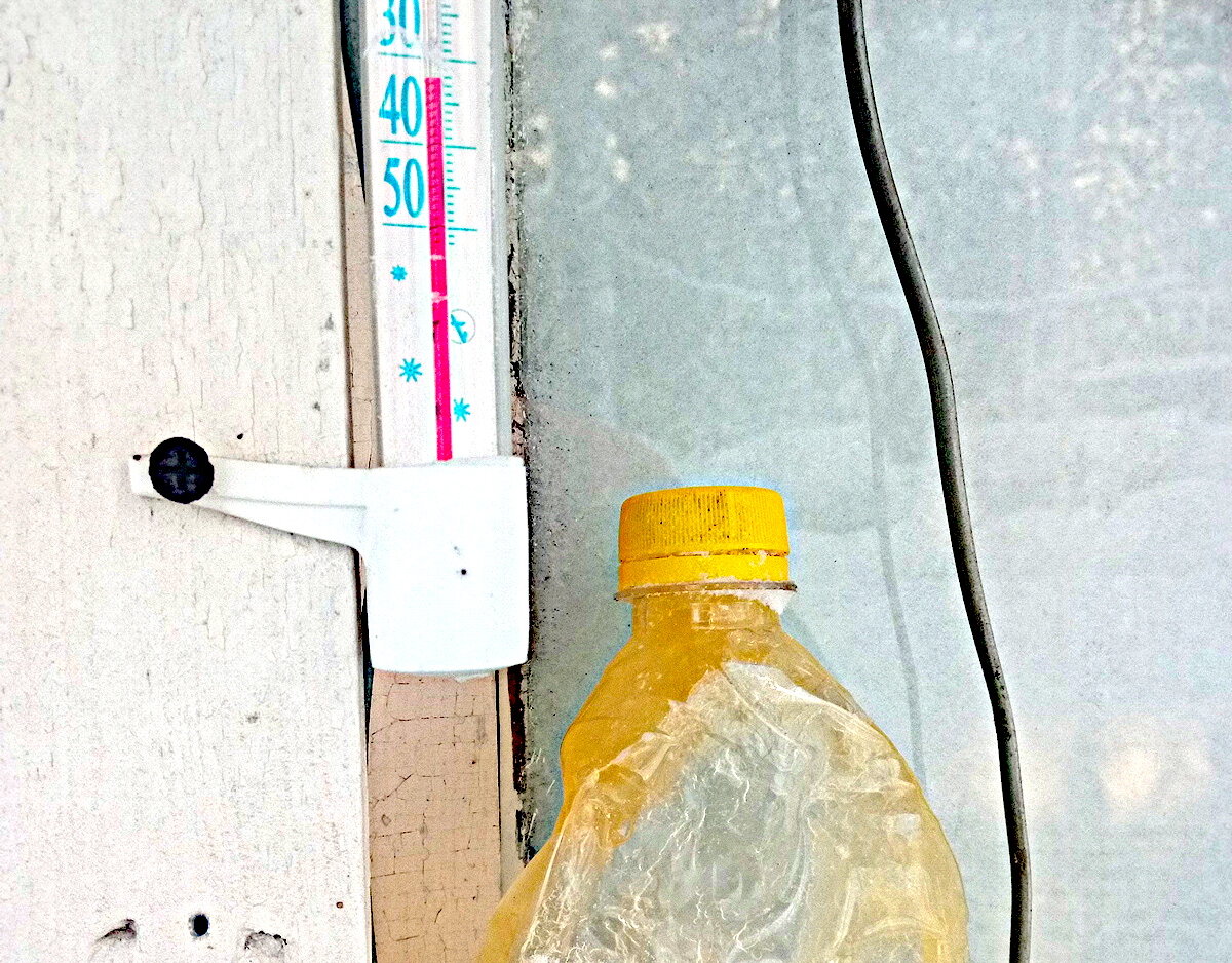 Тосол превратился в засахаренный мёд.