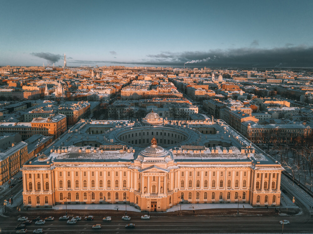 Академия Художеств, Петербург. Фото автора