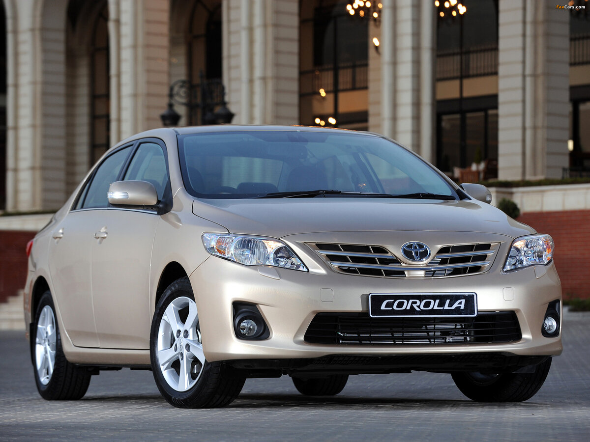 Toyota Corolla 2010 седан