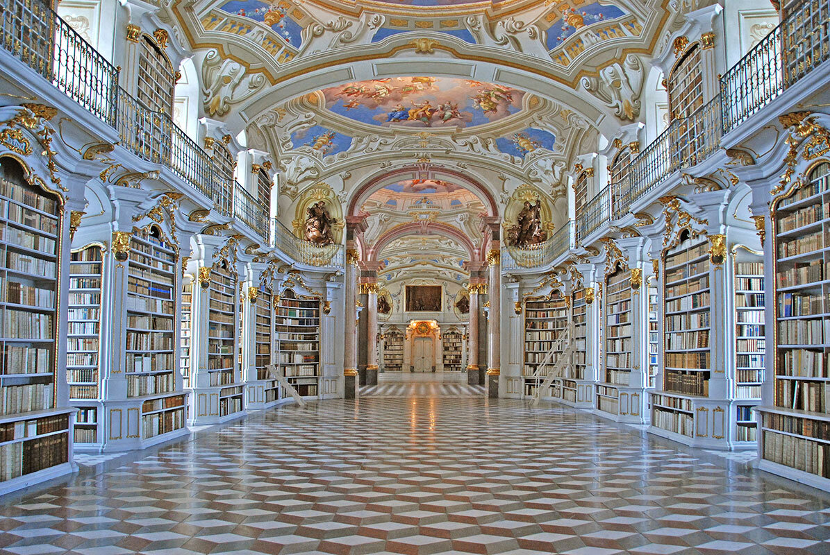Самая лучшая библиотека. Библиотека аббатства Адмонт, Австрия. Монастырь аббатство Адмонт. Библиотека монастыря Санкт-Флориан, Австрия. Библиотека Кремсмюнстерского аббатства, Австрия.