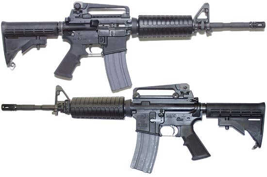 M4 более позднего выпуска
со съемной рукояткой для переноски