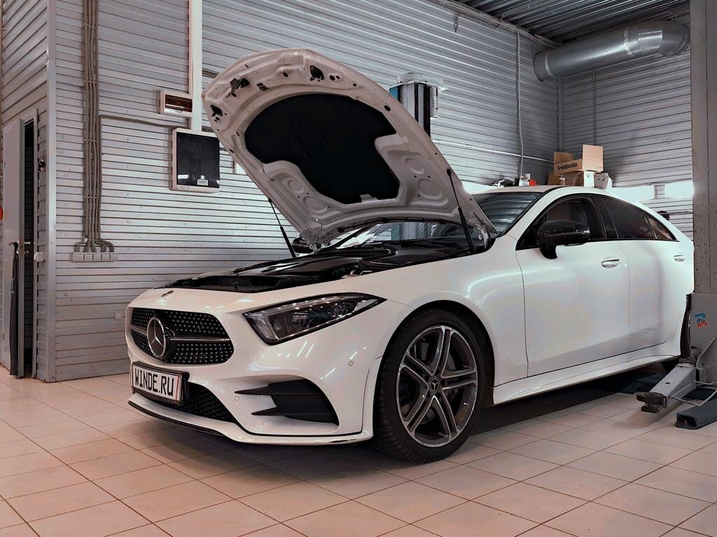 Чип тюнинг Mercedes CLS350d // Stage 1 Winde
