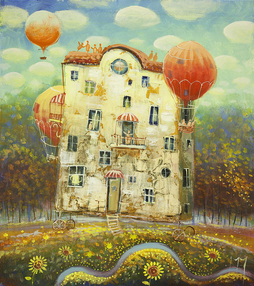 "Сюрреальные миры" Модестас Малинаускас