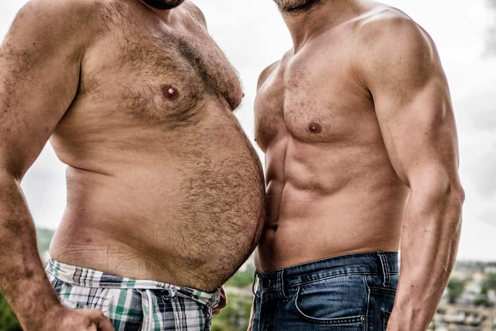 пивной живот VS накаченный пресс