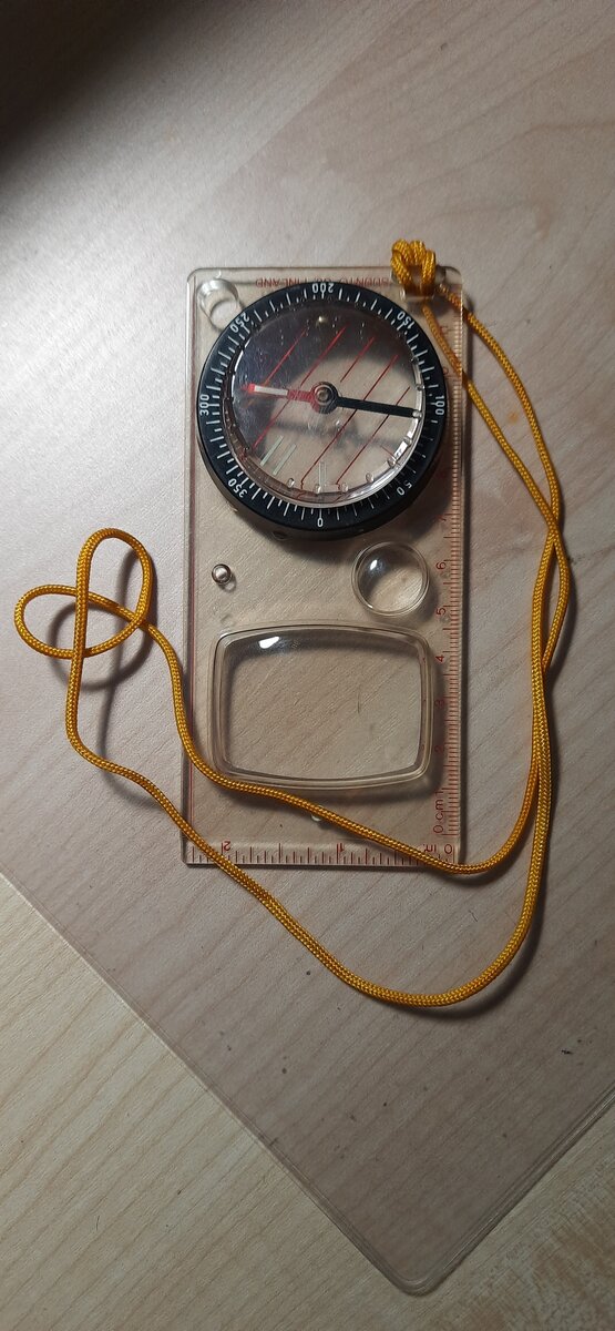 Компас- предмет, который поможет определиться с направлением