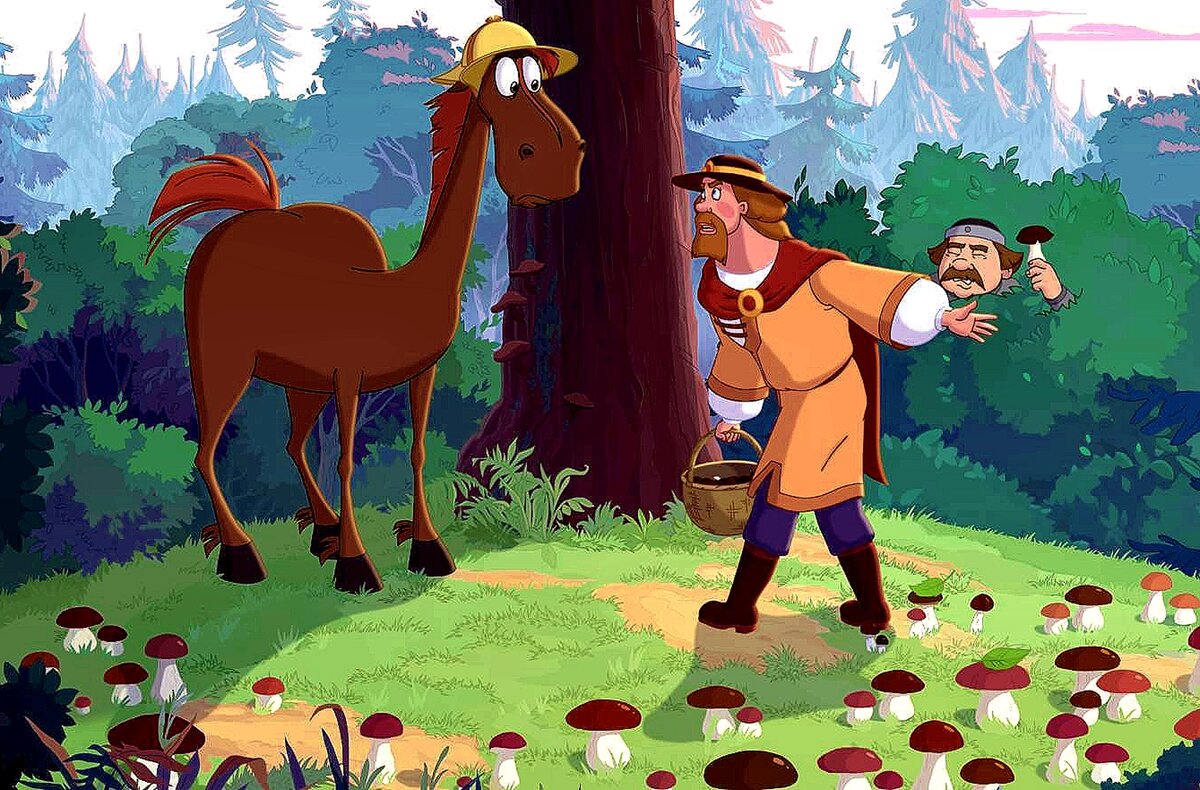 Кадр из мультфильма "Три богатыря: Конь на троне". Фото из открытых источников 