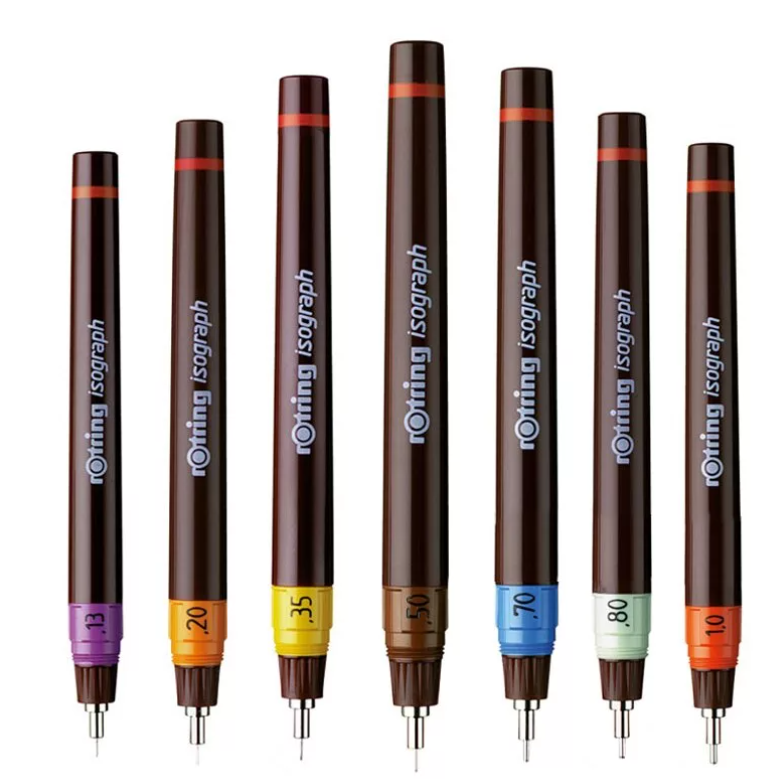 Изографы vs рапидографы | dva-architect | Дзен