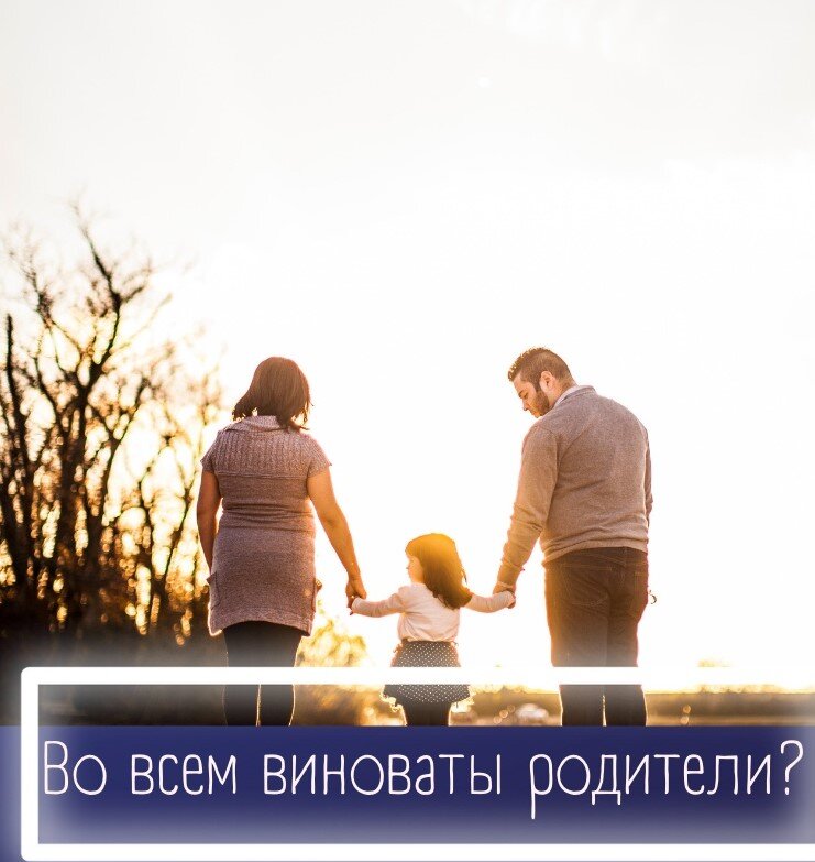 Родители виноваты. Во всем виноваты родители.