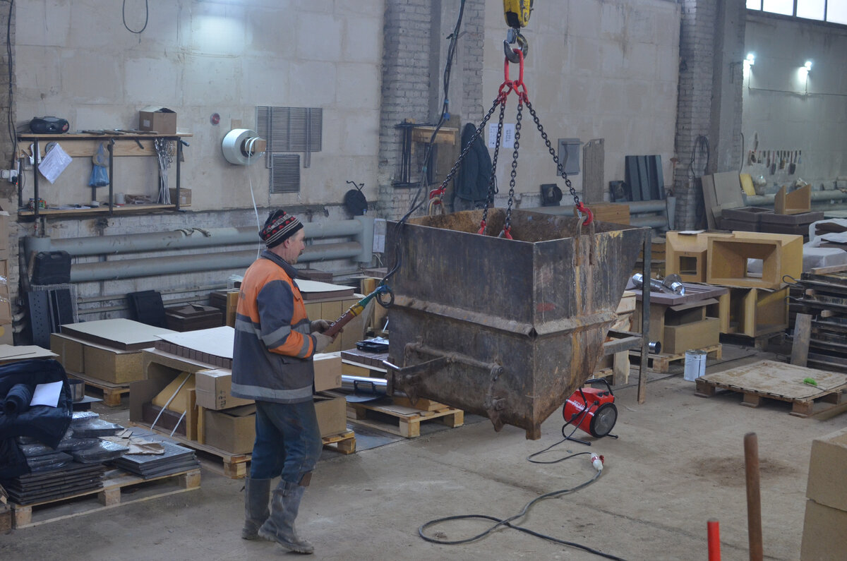 Производственный цех компании Барбекю-Центр