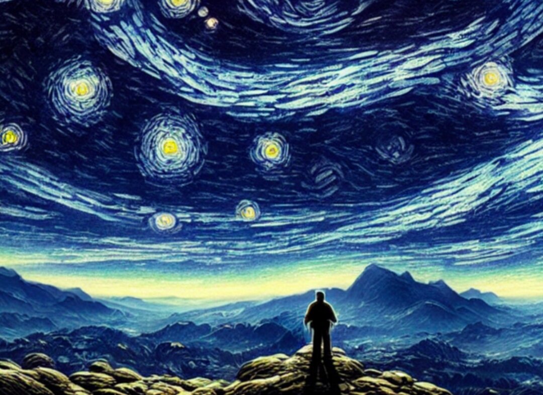 Картина, сделанная Stable Diffusion