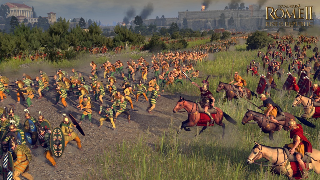 Масштабные сражения в Rome II: Total War