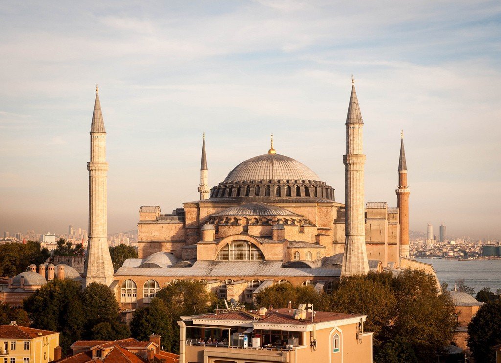 Собор Святой Софии в Стамбуле. Фото, для иллюстрации, взято из доступных источников в Интернете.