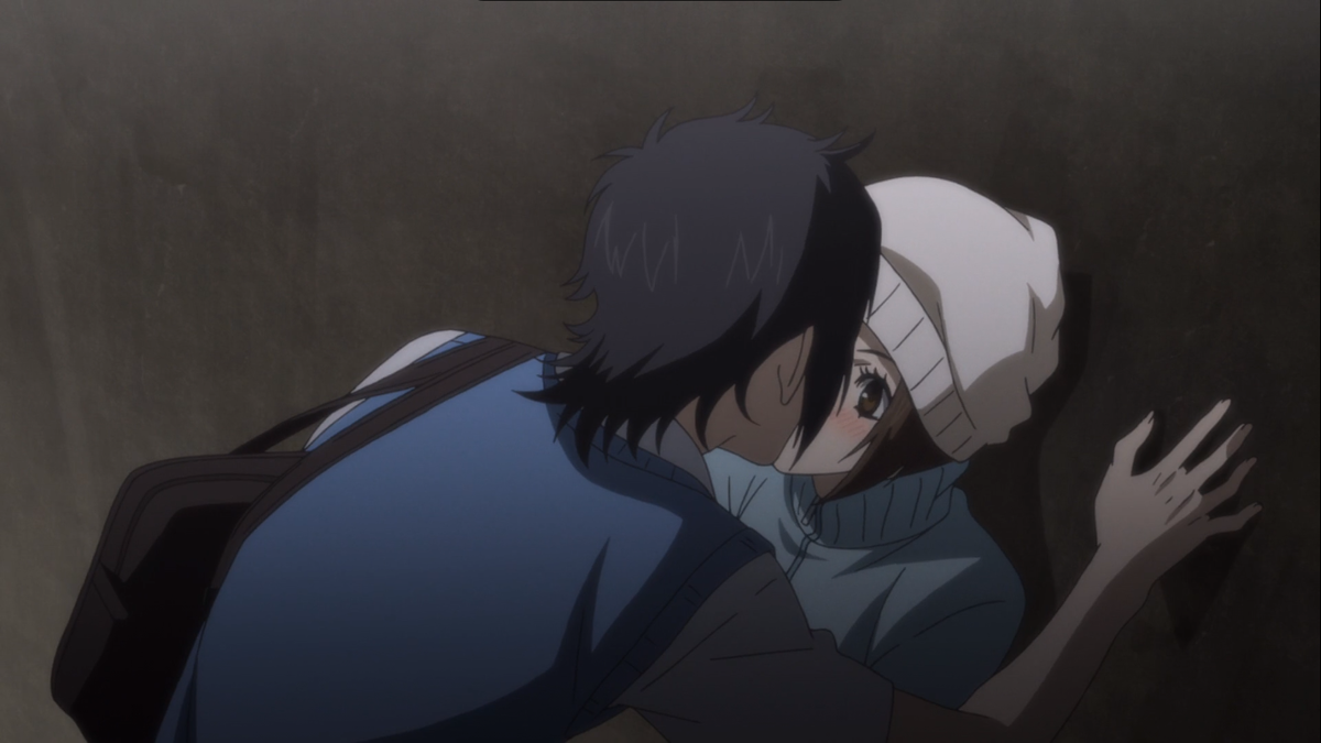 Кадр из аниме "Скажи: "Я люблю тебя"", 2 серия