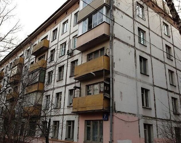 Типичная хрущёвка. Пресс-фото.