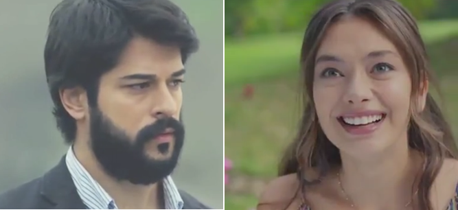 Кадры из сериала: приземлённый Кемаль и восторженная Нихан