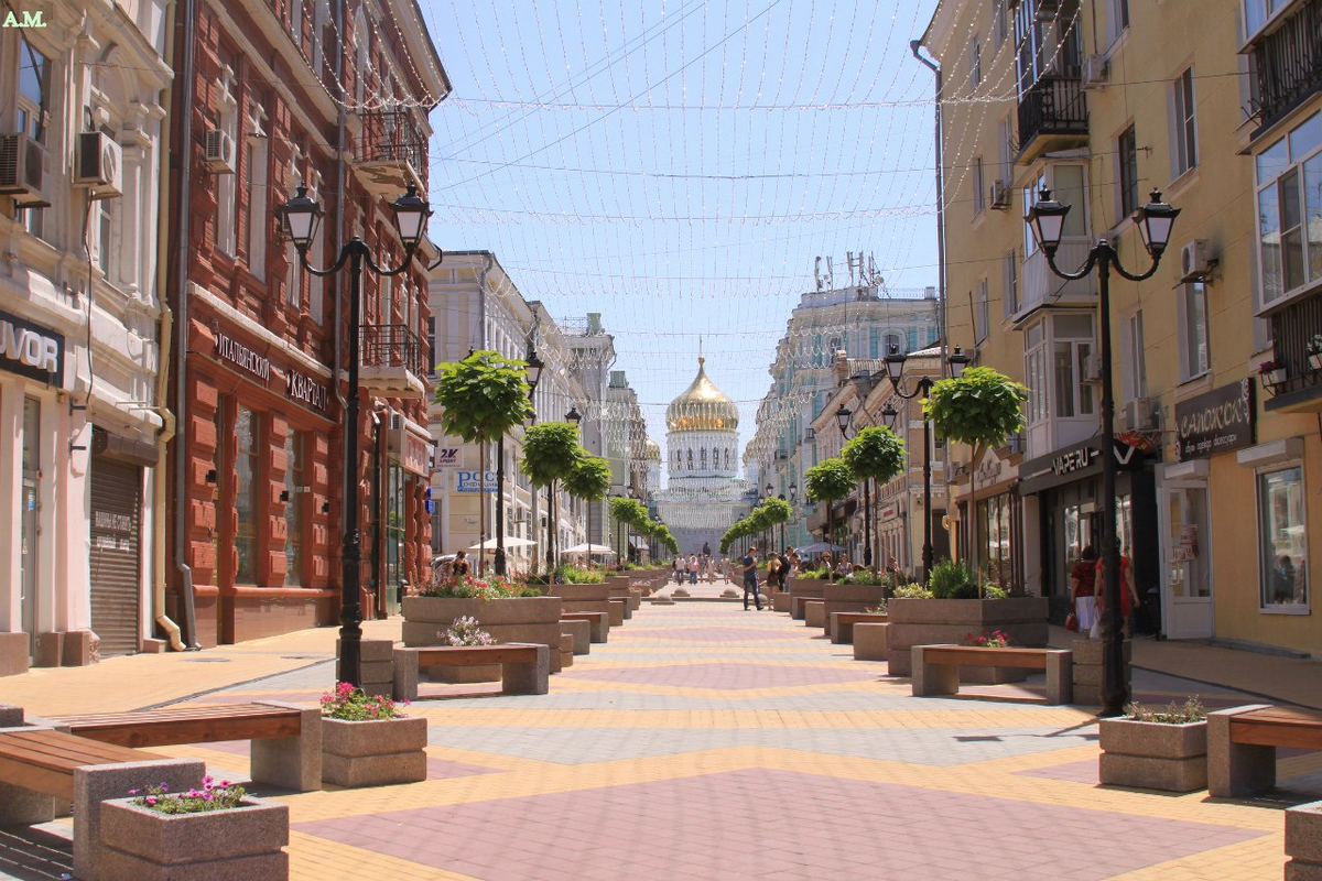 Соборный переулок в Ростове, июнь 2016