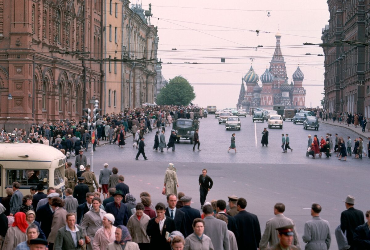 Красная площадь в советское время