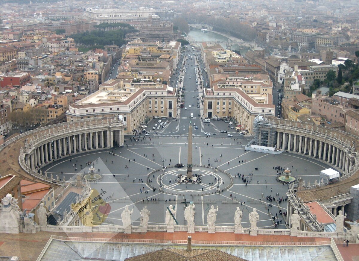 Соборная площадь в Ватикане