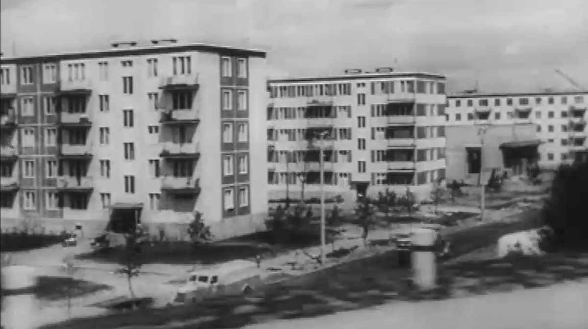 Кадр из документального фильма "Летопись полувека" (1967)