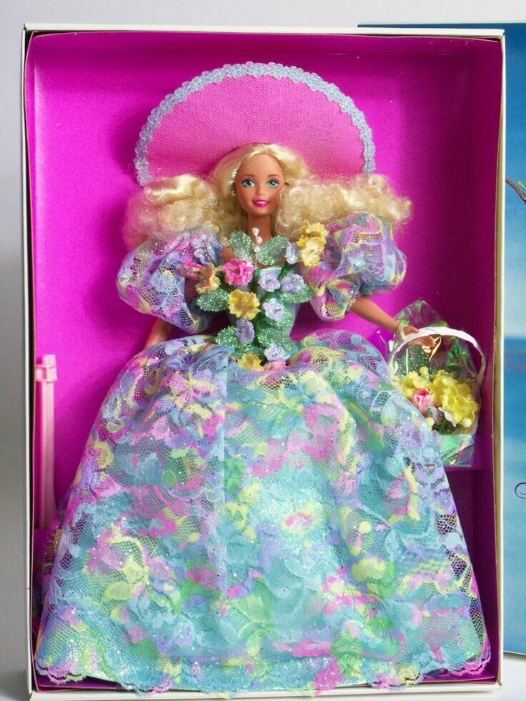 Барби - Весенний букет (Barbie Enchanted Seasons Collection Spring Bouquet) 1994