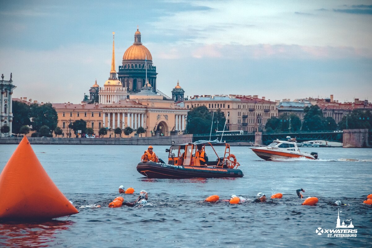 Фото с нашего заплыва