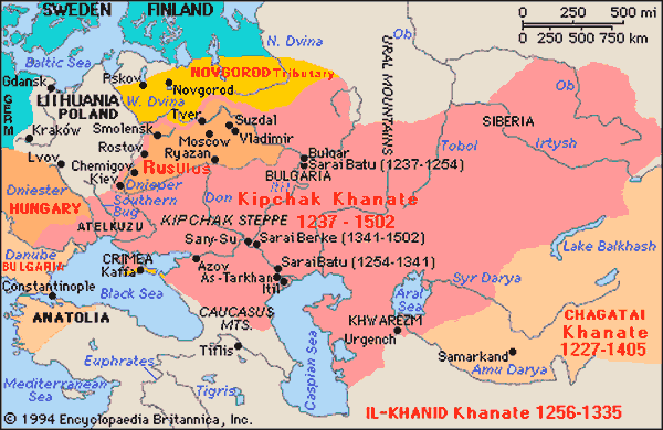 Динамическая карта Орды