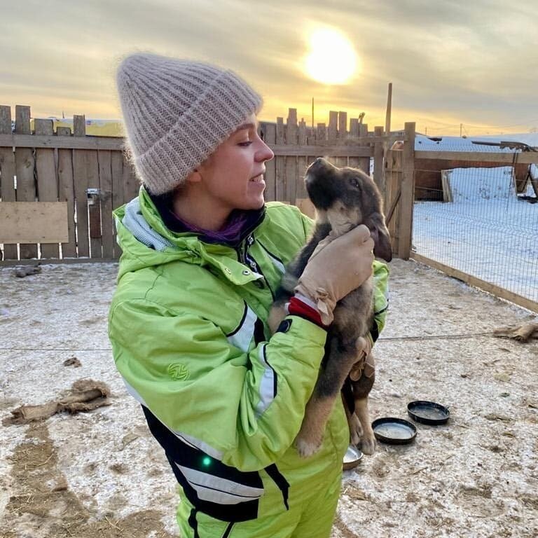 Волонтер и друг приюта Наташа