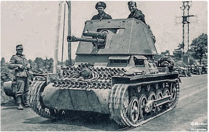 У немцев в июне 41го не было ТТ, зато были ПТ-САУ