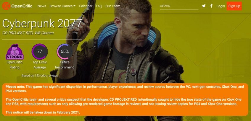 Если рейтинг Cyberpunk 2077 будет и дальше снижаться, то он подойдёт вплотную к результатам Mass Effect: Andromeda — у неё 72%.